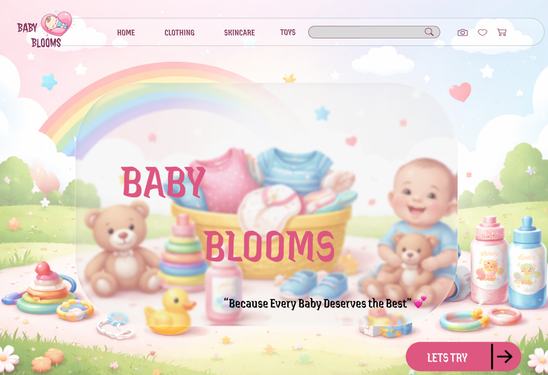 Baby Blooms UI/UX